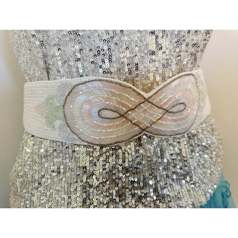 1980s Vintage Handmade Milor Beaded White 3